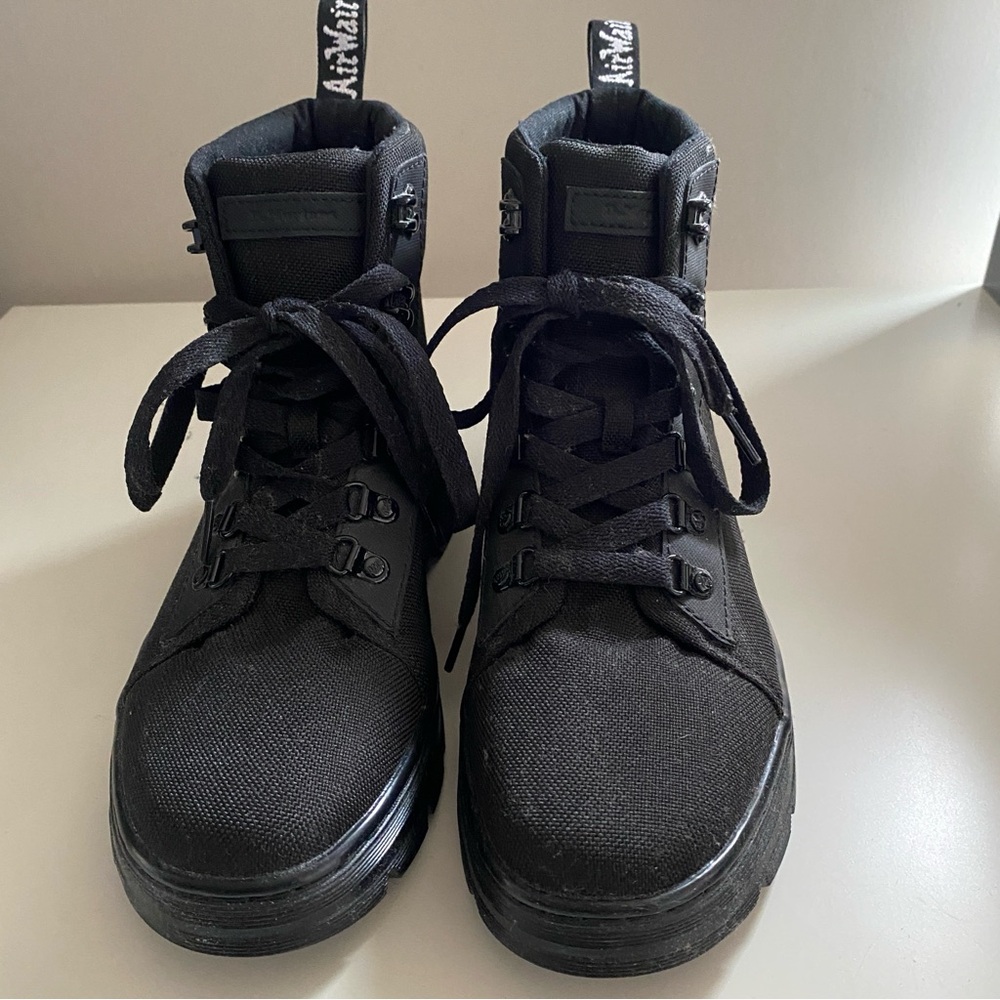 NIB: Dr. Martens Black High Top Boots size 9